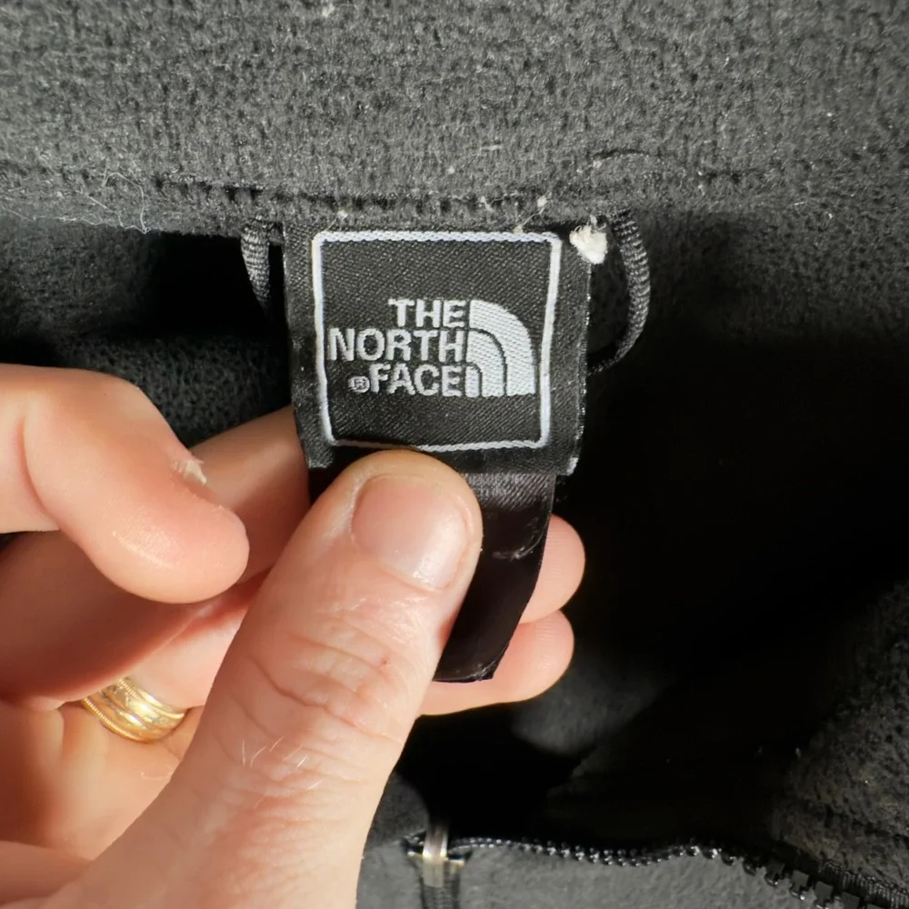 The North Face Mens XL TKA 100 Glacier Full Zip Fleece Jacket Black‎ NF0A3Y2L